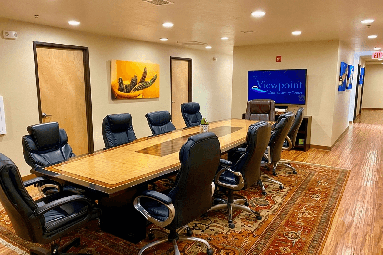 Therapy group room