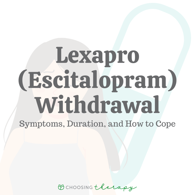 Lexapro Withdrawal